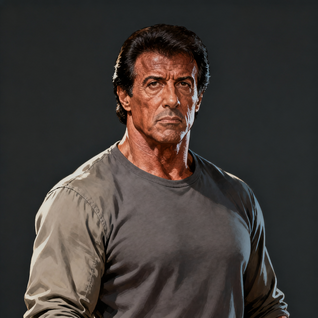 silvestre stallone AI voice effect
