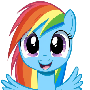 Rainbow Dash AI voice effect