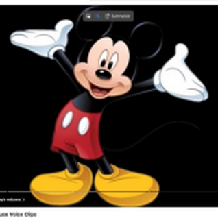MICKEY MOUSE voice