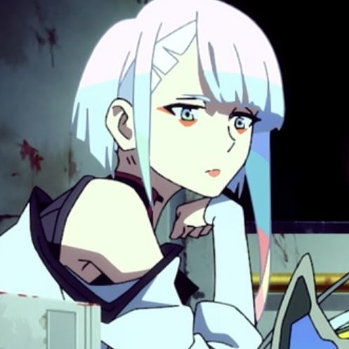 lucy cyberpunk AI voice effect