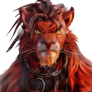 Red Xiii AI voice effect